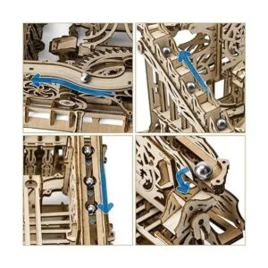 OWNONE 1 Rompecabezas de madera 3D con diseño de mármol_6