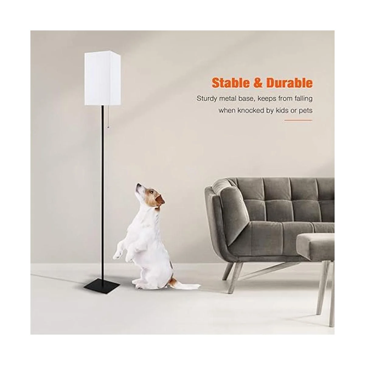 Lámpara de pie moderna lámpara de pie alta con elegante_5