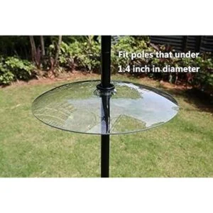 Paquete de 2 deflectores de ardilla de vidrio transparente_5