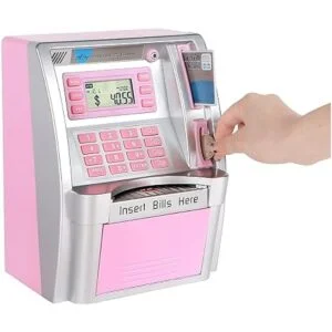Caja de ahorros ATM mini alcancía de cajero automático_2