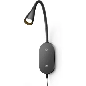 Luz de lectura de pared luz de libro para leer en la_1