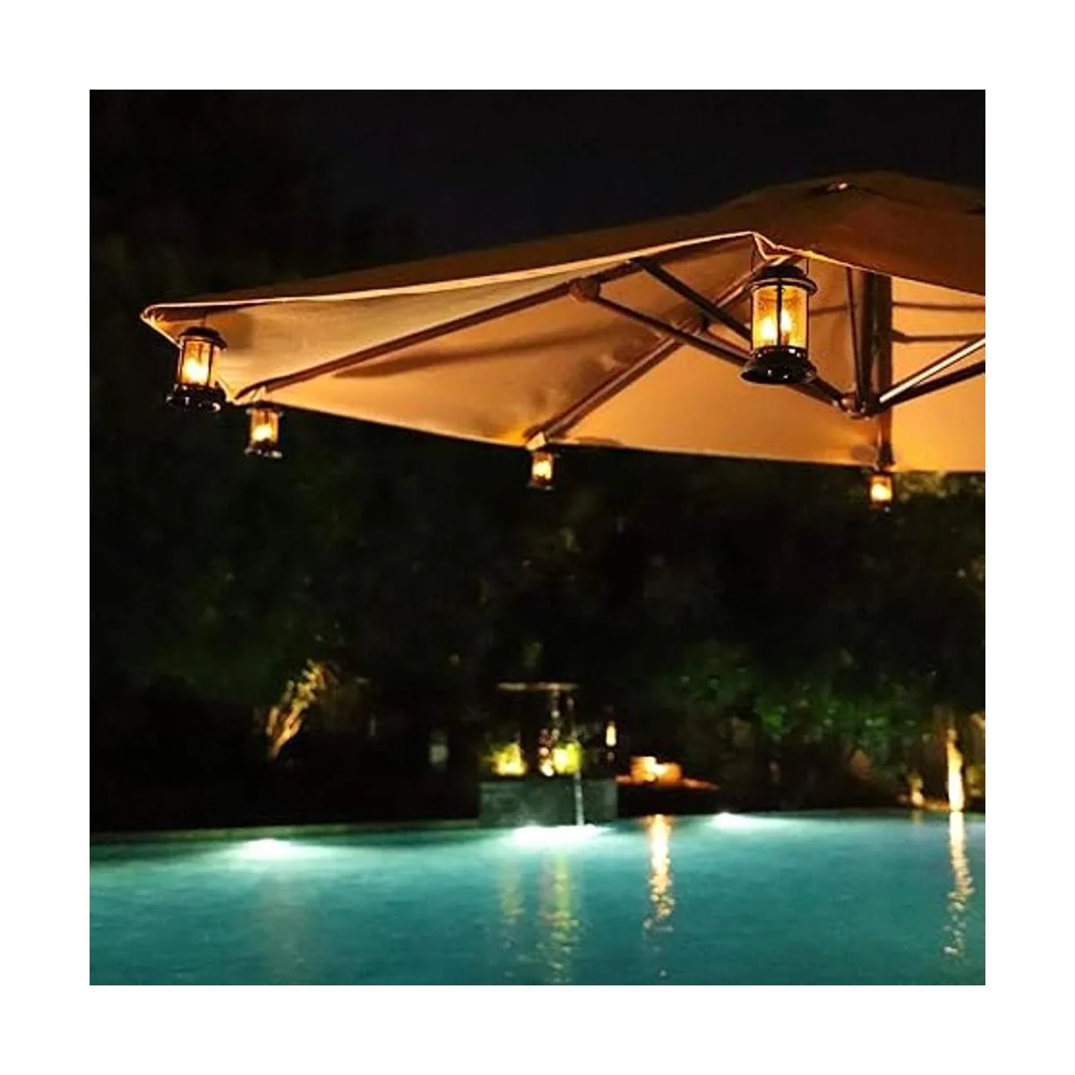 Beautyard Velas solares para exteriores luces_5