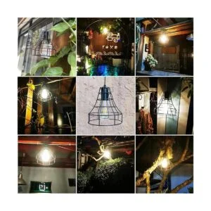 Lámpara solar de techo luz solar de cobertizo con_6