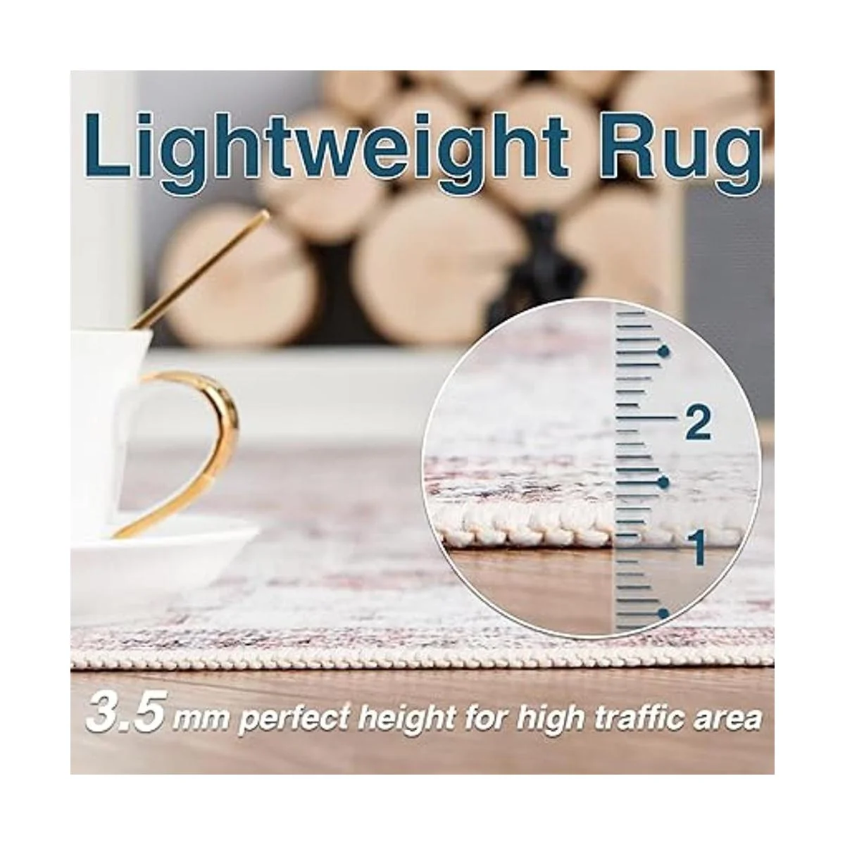 JINCHAN Alfombra de pasillo de 2 x 7 pies alfombra_5