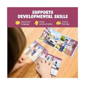 Juego de secuencia de tarjetas de cuentos para niños_5