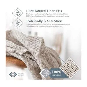 Pure Toallas de cocina 100 lino 2 toallas de lino_2