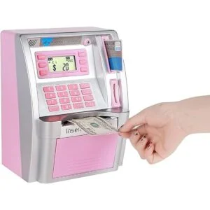 Caja de ahorros ATM mini alcancía de cajero automático_3