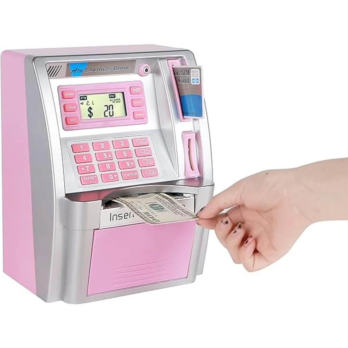 Caja de ahorros ATM mini alcancía de cajero automático_3
