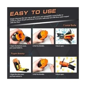 Ruibytree CS Juguete táctico de plástico para juego de_2