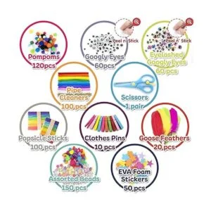 Olly Kids Suministros de arte y manualidades para niños y_2