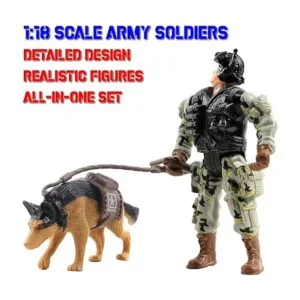 Military Toys Zona de combate de acción militar Juego_4