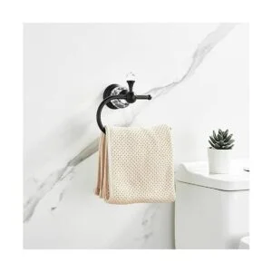 WOLIBEER Anillo de toalla de cristal soporte de papel_3