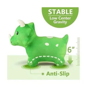 iPlay iLearn Bouncy Pals Juguetes de tolva de dinosaurio_5