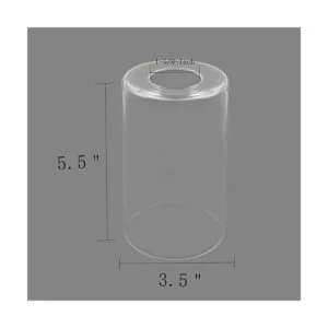 Anmire Paquete de 3 pantallas de cristal transparente_4