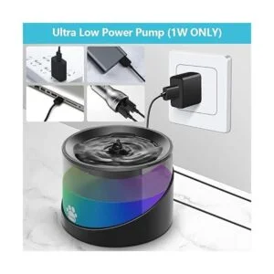 Kastty Fuente de agua para gatos fuente de agua súper_5