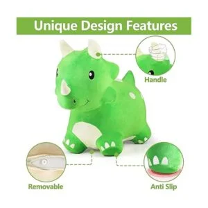 iPlay iLearn Bouncy Pals Juguetes de tolva de dinosaurio_3