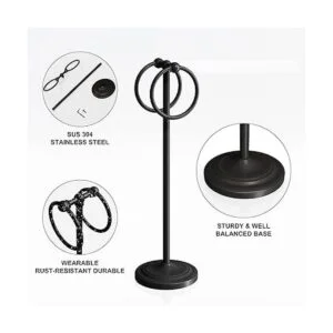 BGL Toallero para la punta de los dedos anillo de toalla_6