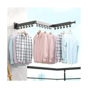 Perchero de ropa para montar en la pared escurridor de_1