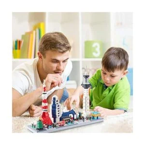 KLMEi Architecture Skyline Collection para adultos modelo_4