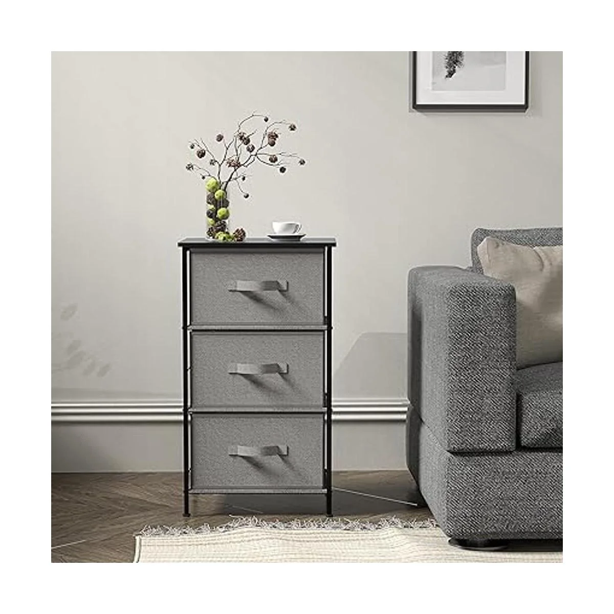 SimpleHouseware Mesitas de noche para dormitorio_3