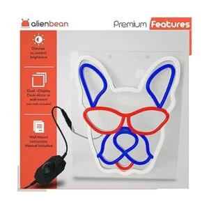 Cartel de luz de neón de PVC para habitaciónpared o_7