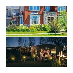 COCOMOX Antorcha solar para exteriores paquete de 12_2