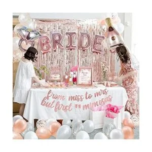 Kit de decoración de despedida de soltera de 226 unidades_2