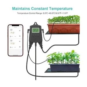 Inkbird Alfombrilla de calor WiFi para termostato de_3