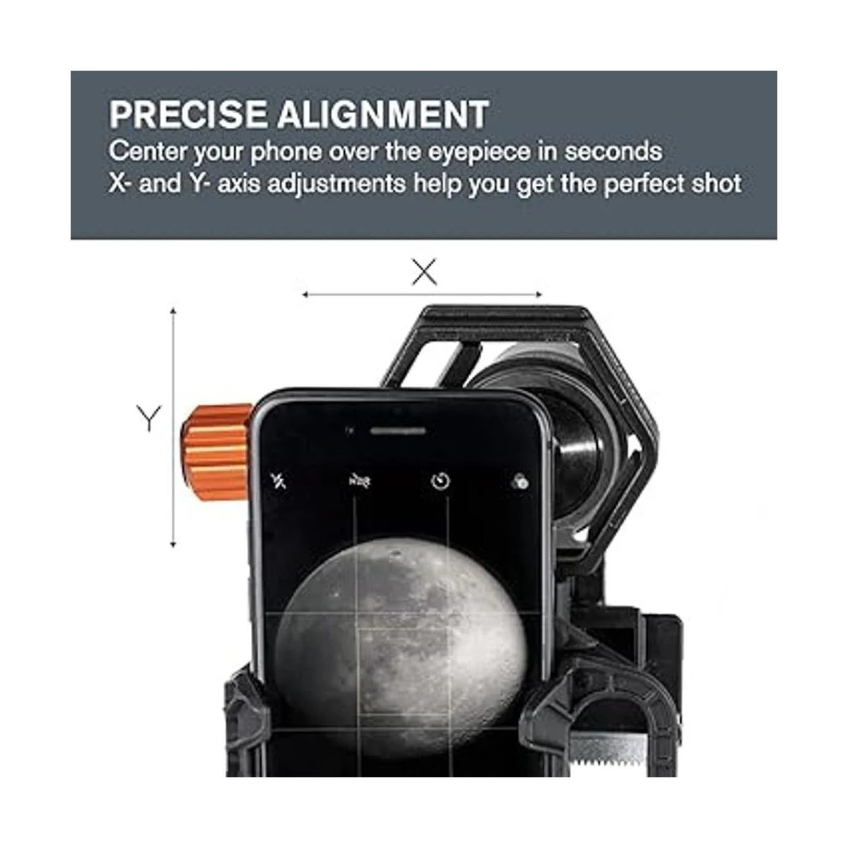 Celestron Adaptador universal para smartphone NexGO de 2_3