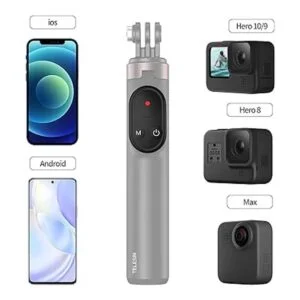 Selfie Stick con control remoto para GoPro Hero 11 10 9 8_2