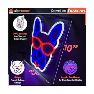 Cartel de luz de neón de PVC para habitaciónpared o_2