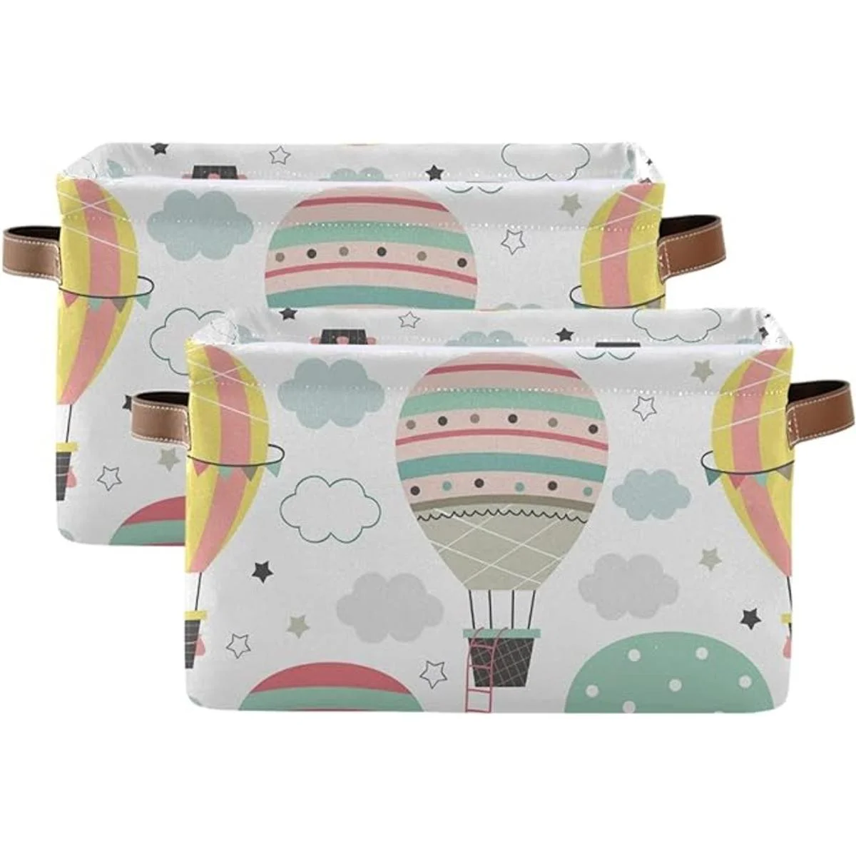 Susiyo Cubo de almacenamiento plegable grande con globos_1