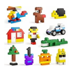 Ladrillos de construcción juguetes de 568 piezas bloques_2