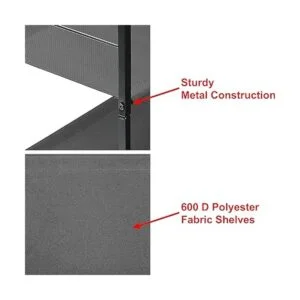 SimpleHouseware Mesitas de noche para dormitorio_5