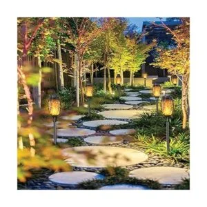 COCOMOX Antorcha solar para exteriores paquete de 12_3