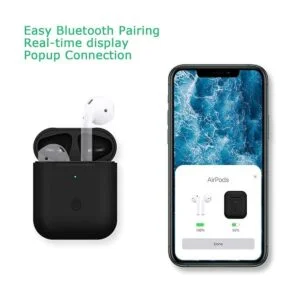 Funda de carga inalámbrica compatible con AirPods 1 2_4