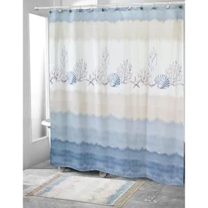 Avanti Linens Abstract Coastal Collection Cortina de_2