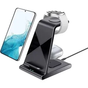 Estación de carga 3 en 1 para Samsung cargador inalámbrico_1