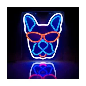 Cartel de luz de neón de PVC para habitaciónpared o_1