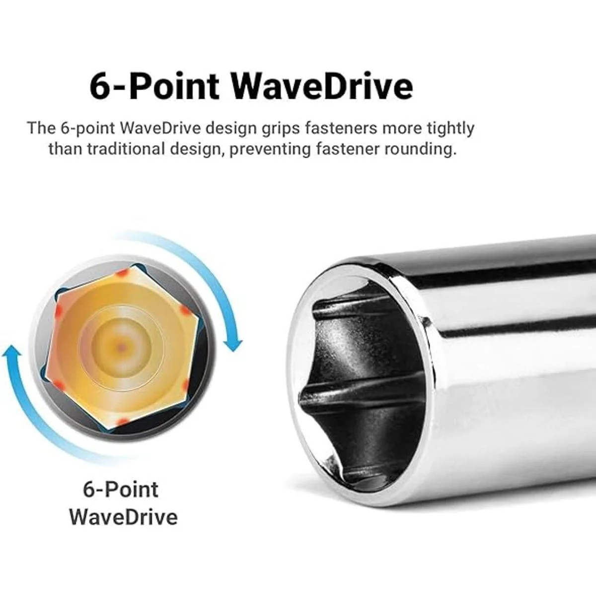 Capri Tools Juego de llaves de 6 puntos de 14 pulgadas_4