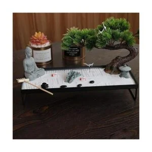 Decoración de meditación Jardín zen japonés Decoración_5