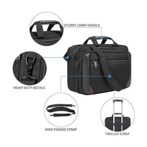 EMPSIGN Maletín para laptop de 17.3 pulgadas bolsa de_5