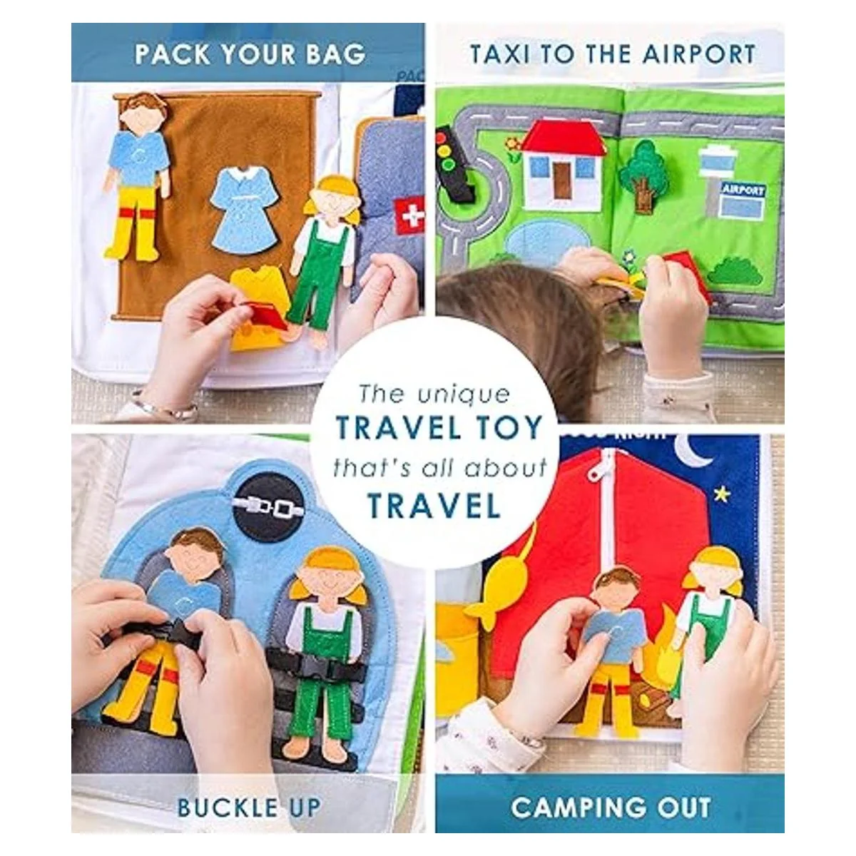 Curious Columbus Libro silencioso. Libro ocupado de_3