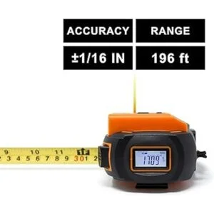 Cinta métrica láser 2 en 1 métrica láser de 196 pies_2