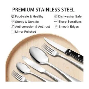 Juego de cubiertos de 49 piezas con organizador de cajones_3