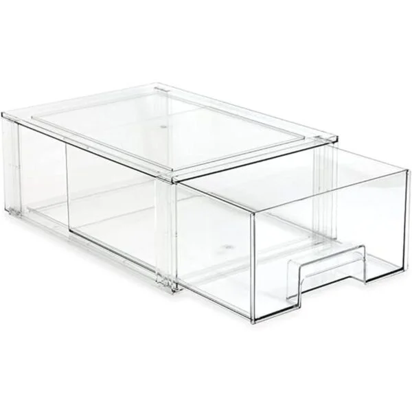 Isaac Jacobs Cajón organizador grande apilable 13.5 x_2