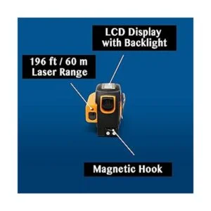 Cinta métrica láser 2 en 1 métrica láser de 196 pies_4