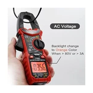 Medidor de abrazadera digital ACDC TRMS 6000 unidades_4