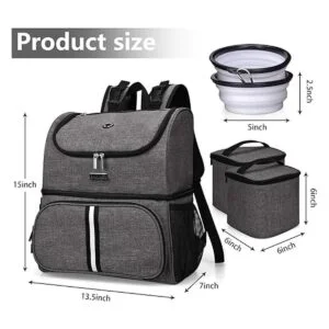 BAGLHER Bolsa de viaje para mascotas mochila de doble_4