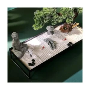 Decoración de meditación Jardín zen japonés Decoración_4